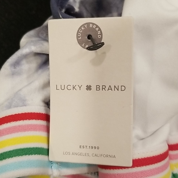 💕LUCKY BRAND💕 Padded Bra Set (2 Pack) ~ Logo Graphic Medium M NWT - Picture 10 of 12